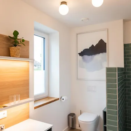 Moderne Neue Apartments Zum Wohlfuehlen Im Boardinghouse Bed & Butter Hasbergen Extérieur photo
