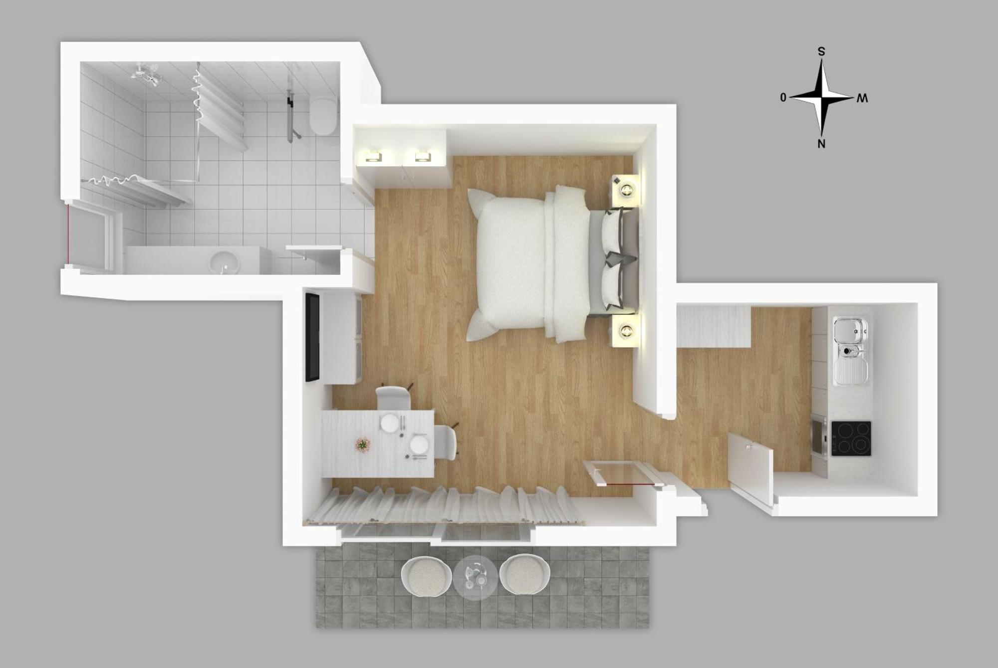 Moderne Neue Zum Wohlfuehlen Im Boardinghouse Bed & Butter *
